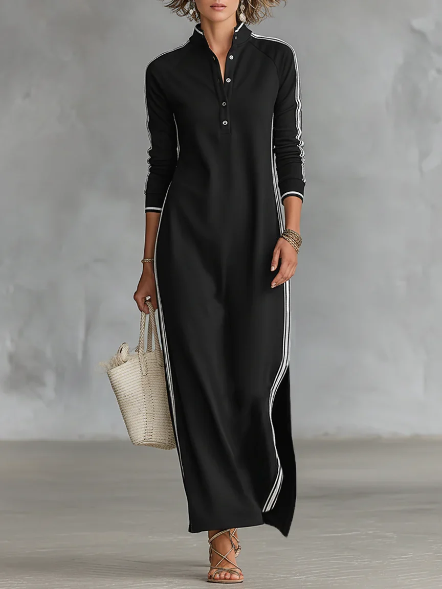Bianca | Vestido Maxi Blanco de Estilo Minimalista
