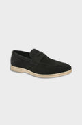 Mocassins en cuir suédé