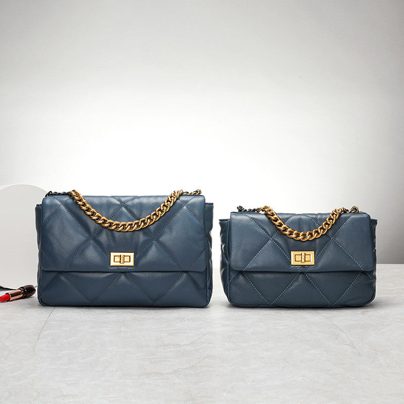 Bolso bandolera de piel