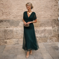 Mikaela | Vestido maxi con hombros descubiertos