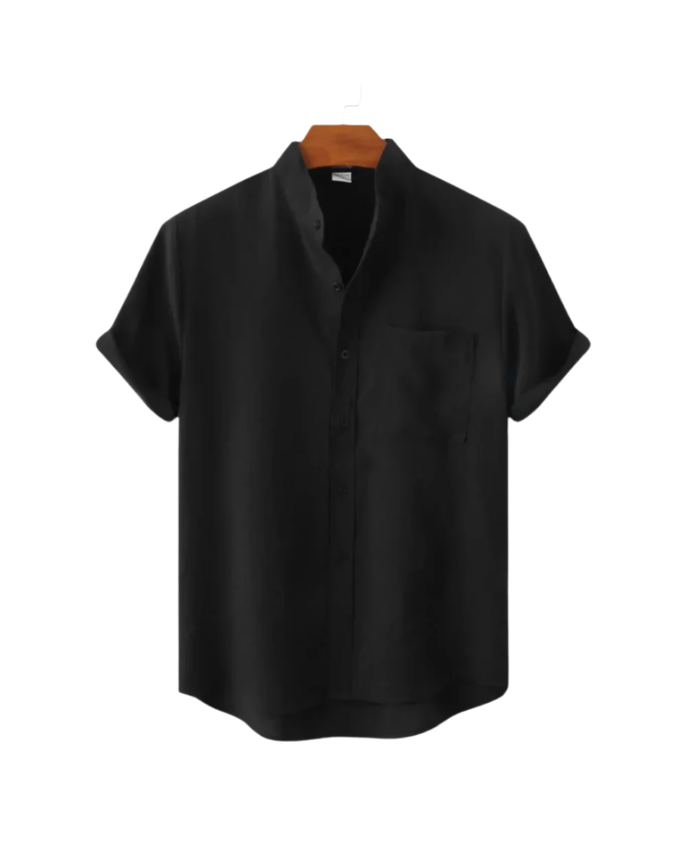 Camisa de lino de manga