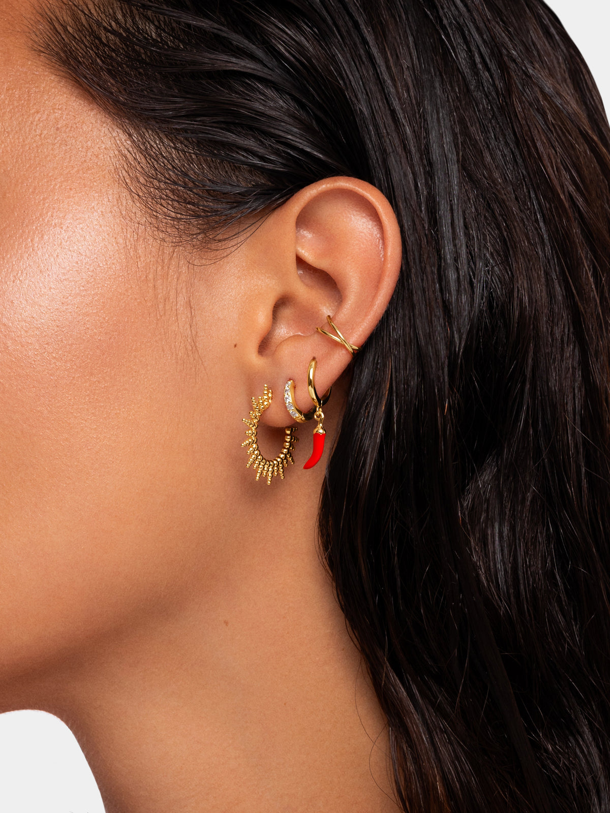 Pendientes Pebbles Sun