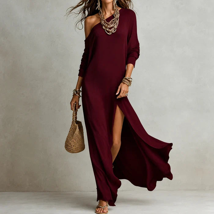 Serina | Vestido asimétrico elegante