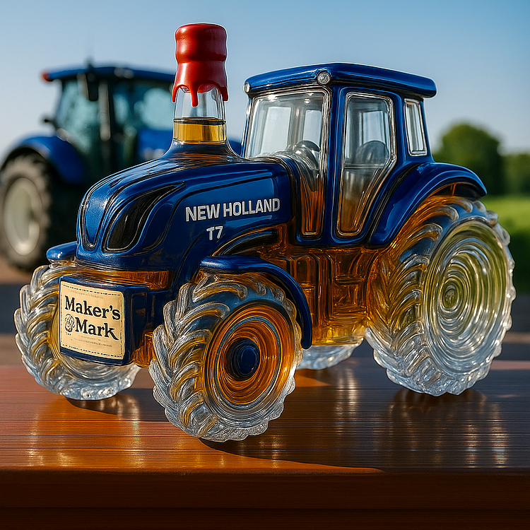 Decantador de whisky - Edición tractor