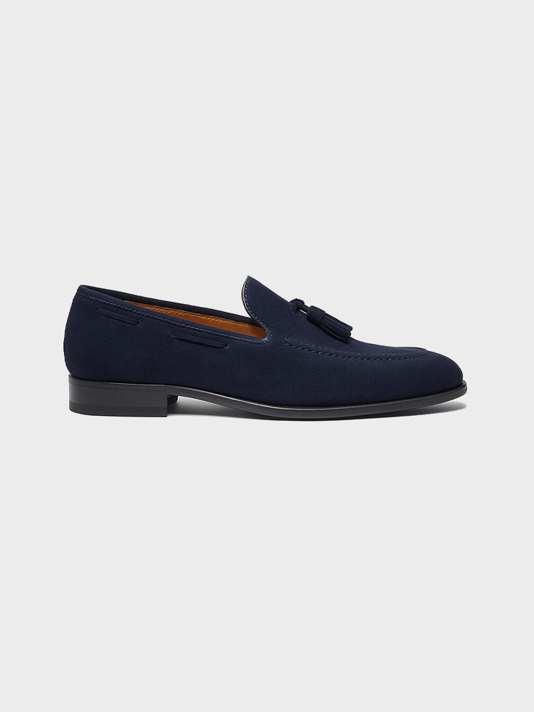 Mocassins en daim à