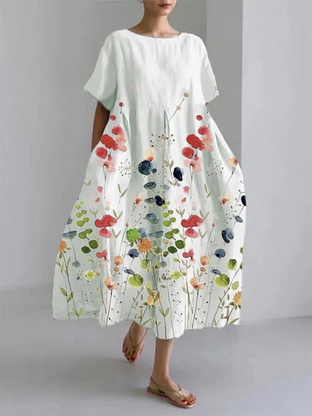 Vestido de verano floral Valeno