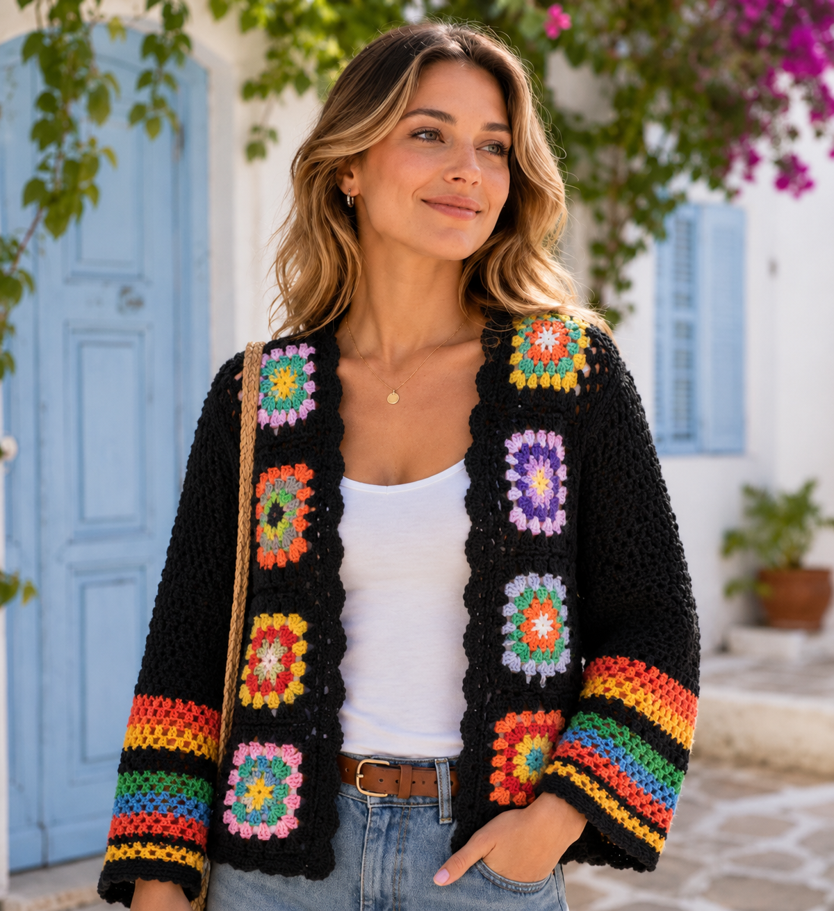 Chaqueta floral