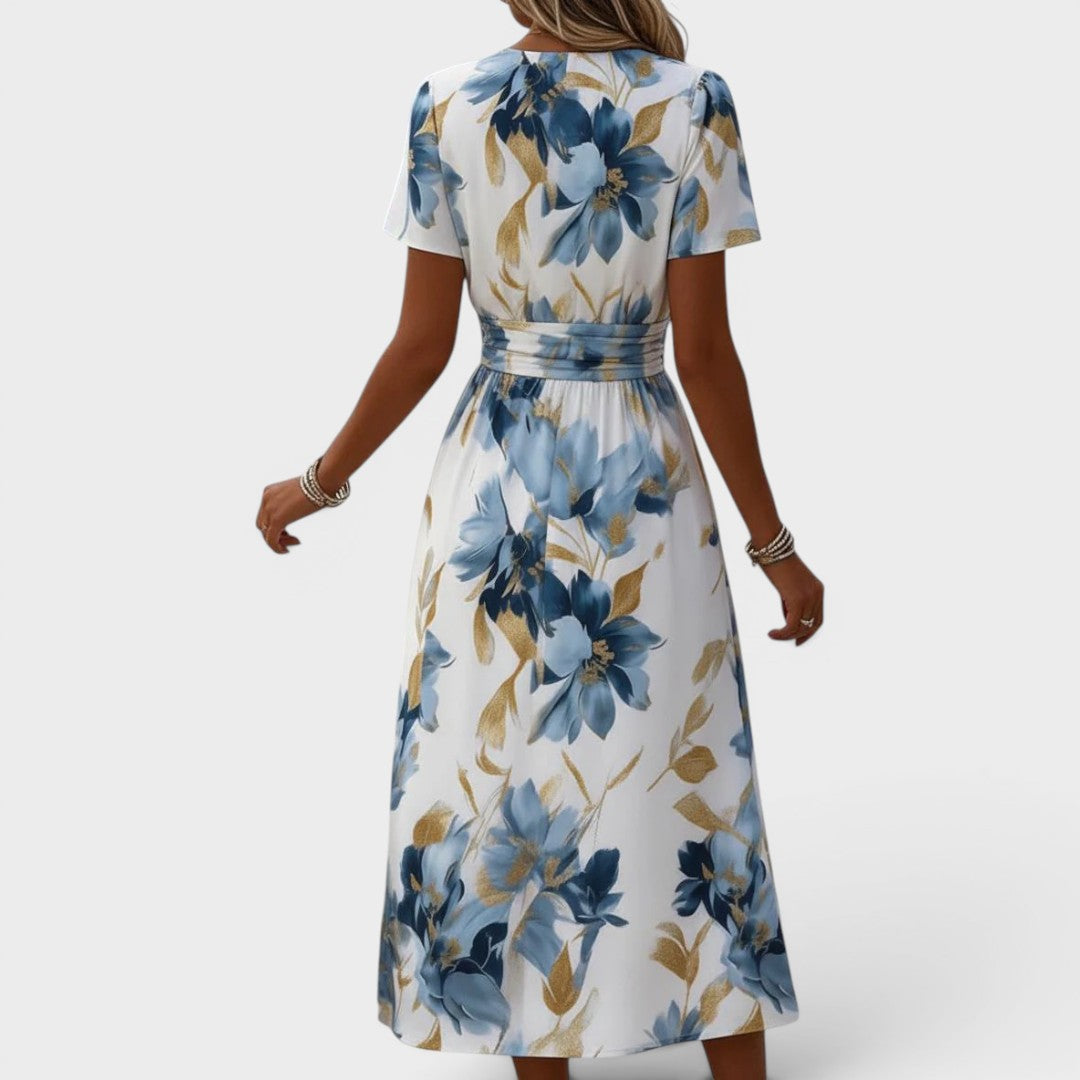 Denise | Vestido midi floral