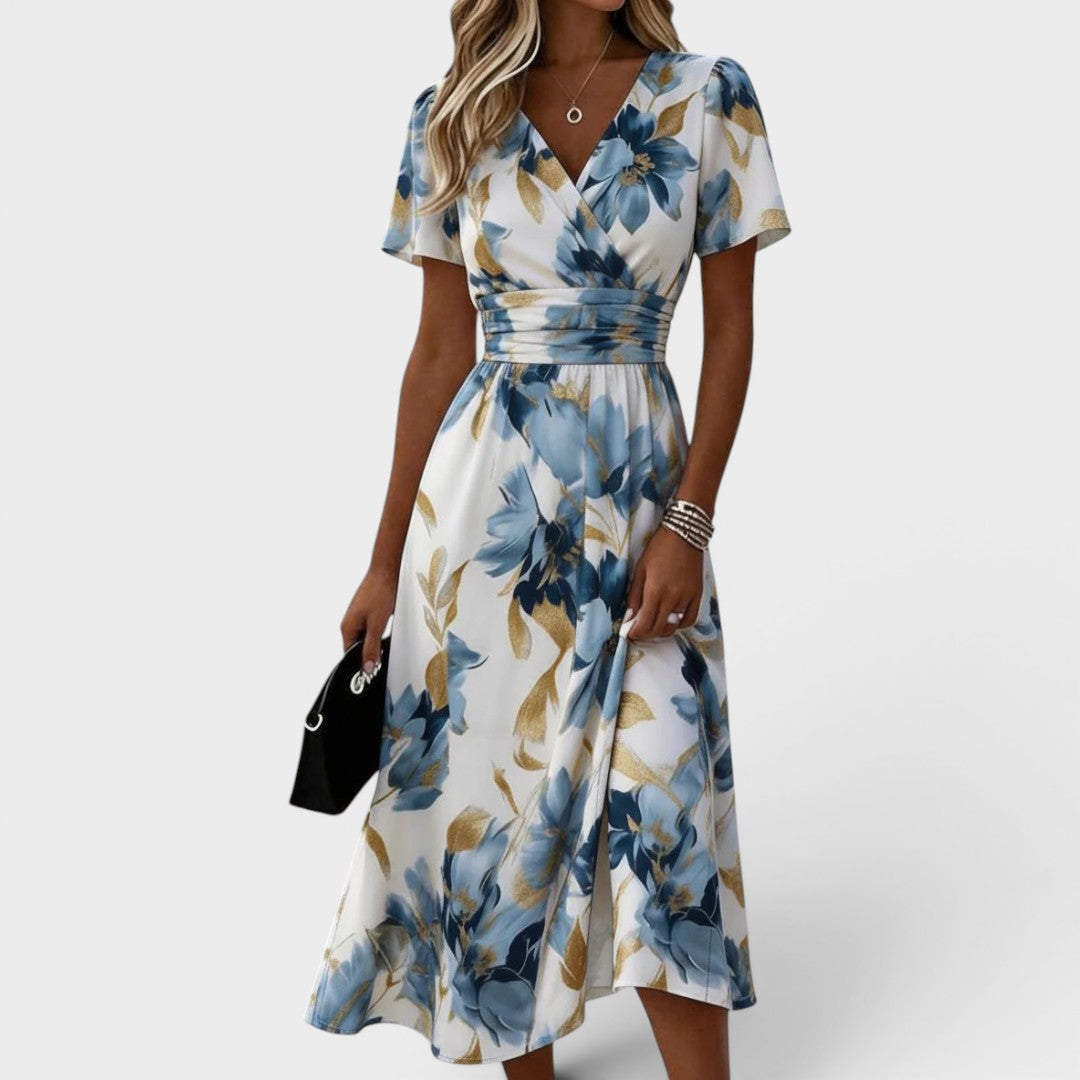 Denise | Vestido midi floral