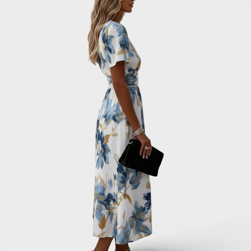 Denise | Vestido midi floral