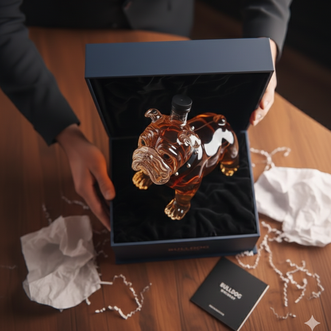 Decantador de whisky - Edición Bulldog