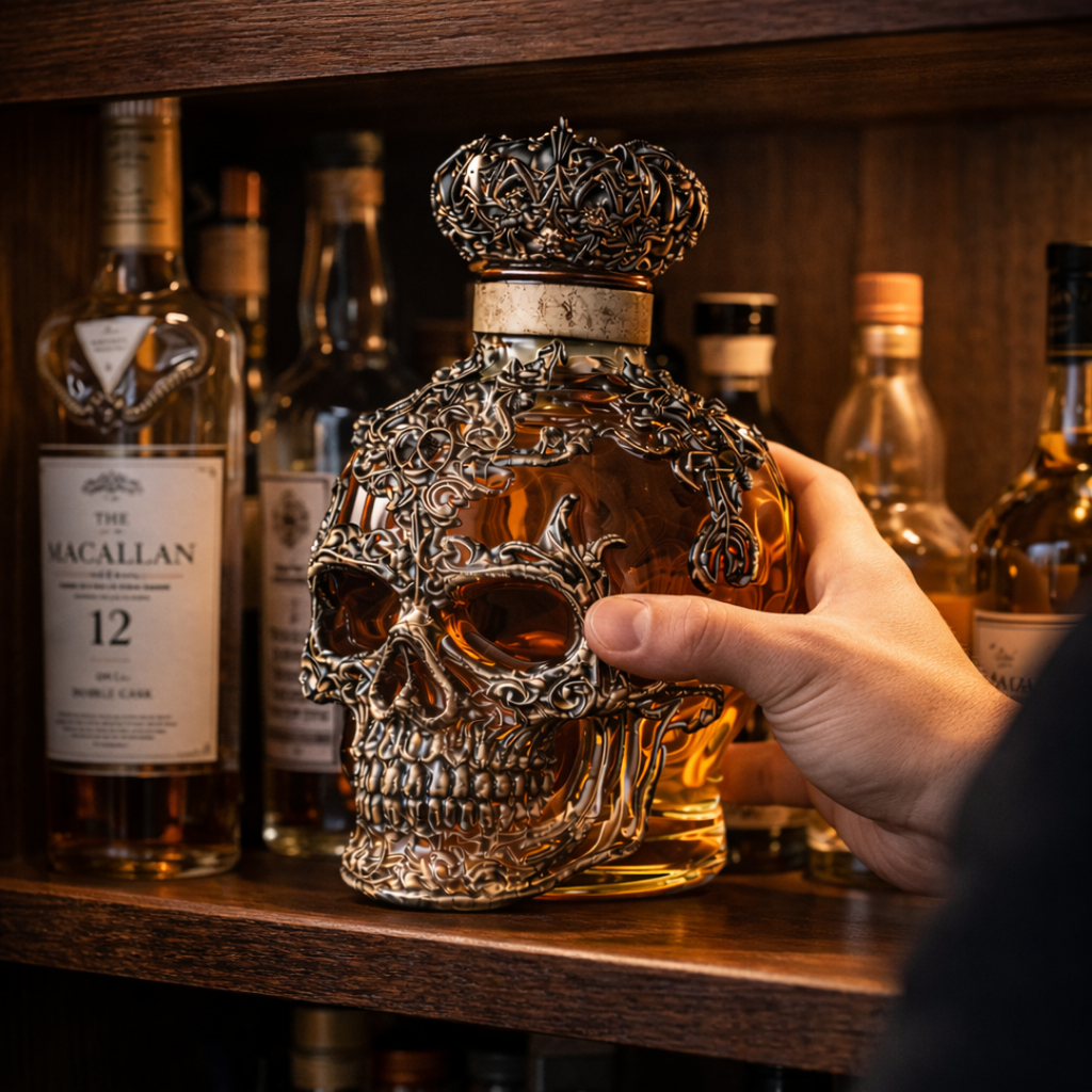 Decantador de whisky - Edición calavera