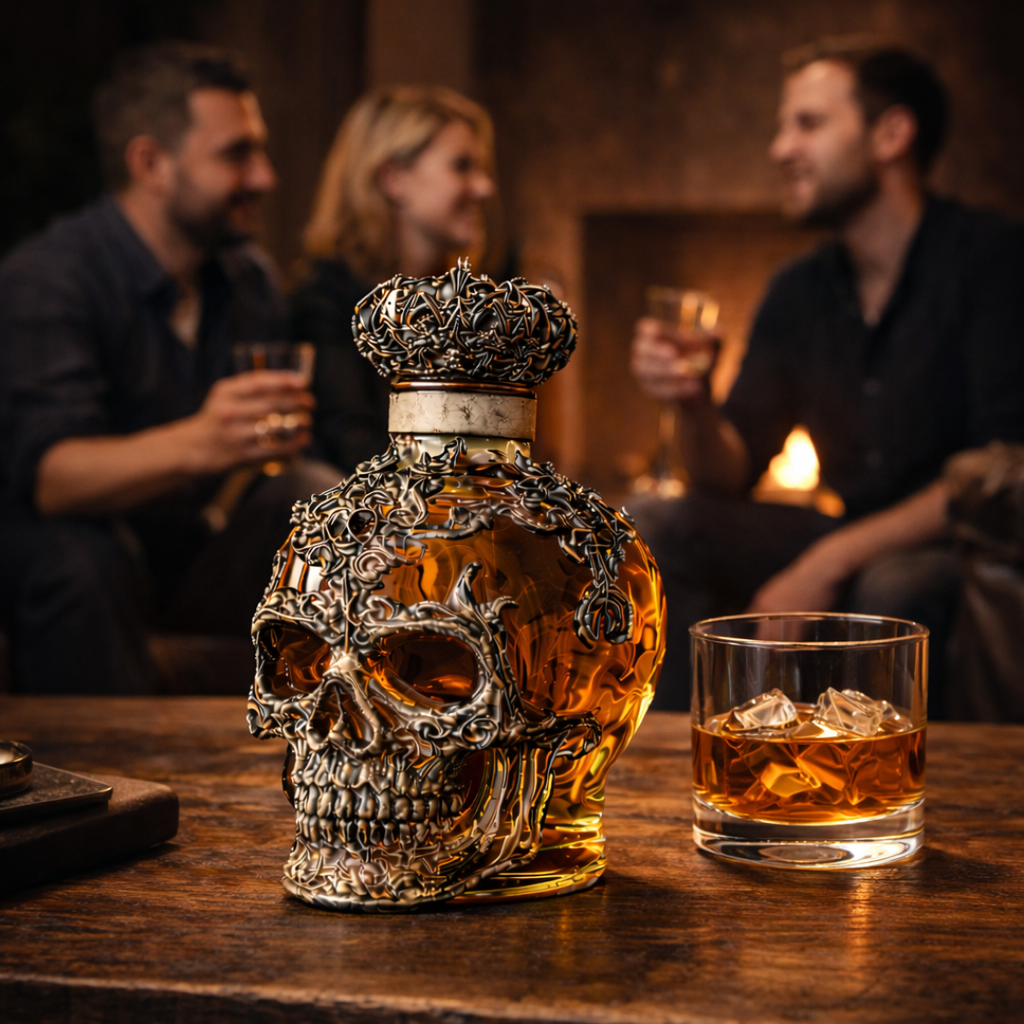 Decantador de whisky - Edición calavera