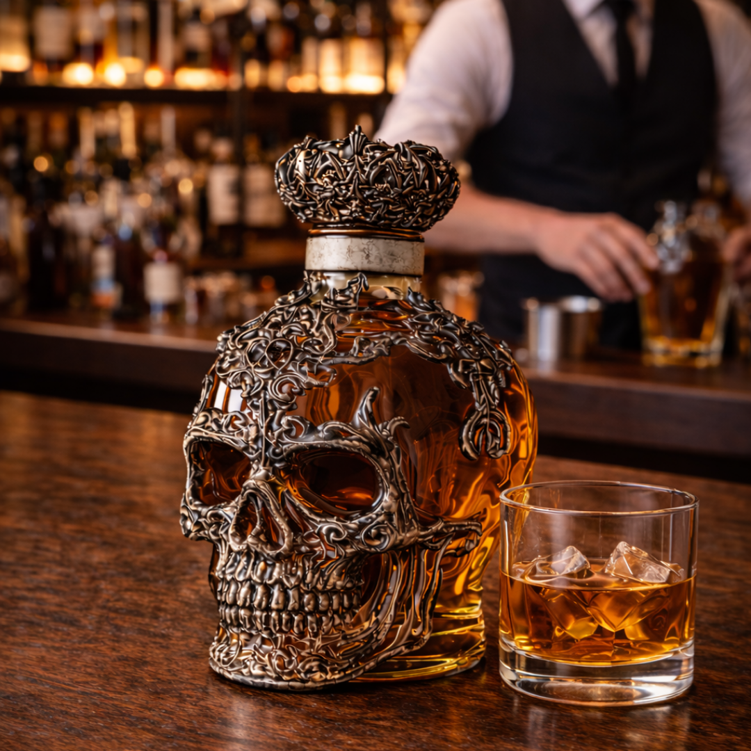Decantador de whisky - Edición calavera