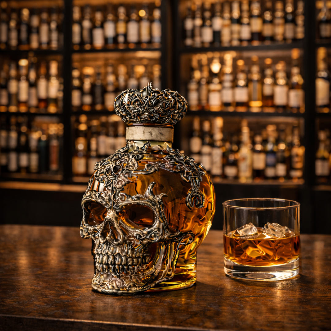 Decantador de whisky - Edición calavera
