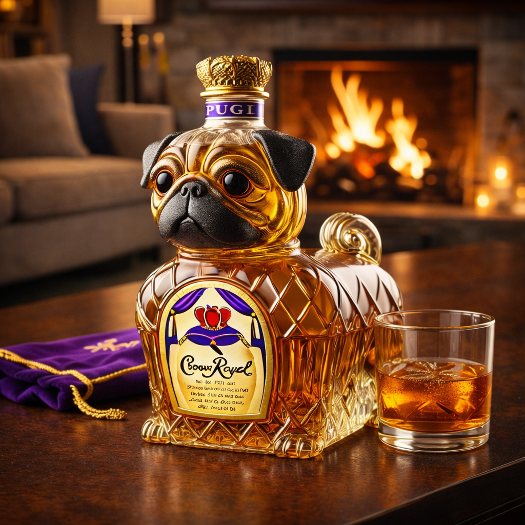 Decantador de whisky - Edición Bulldog Francés