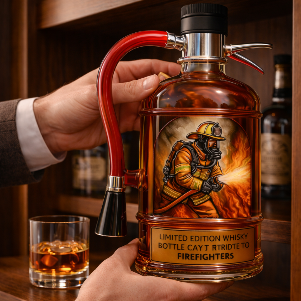 Decantador de whisky - Edición extintor