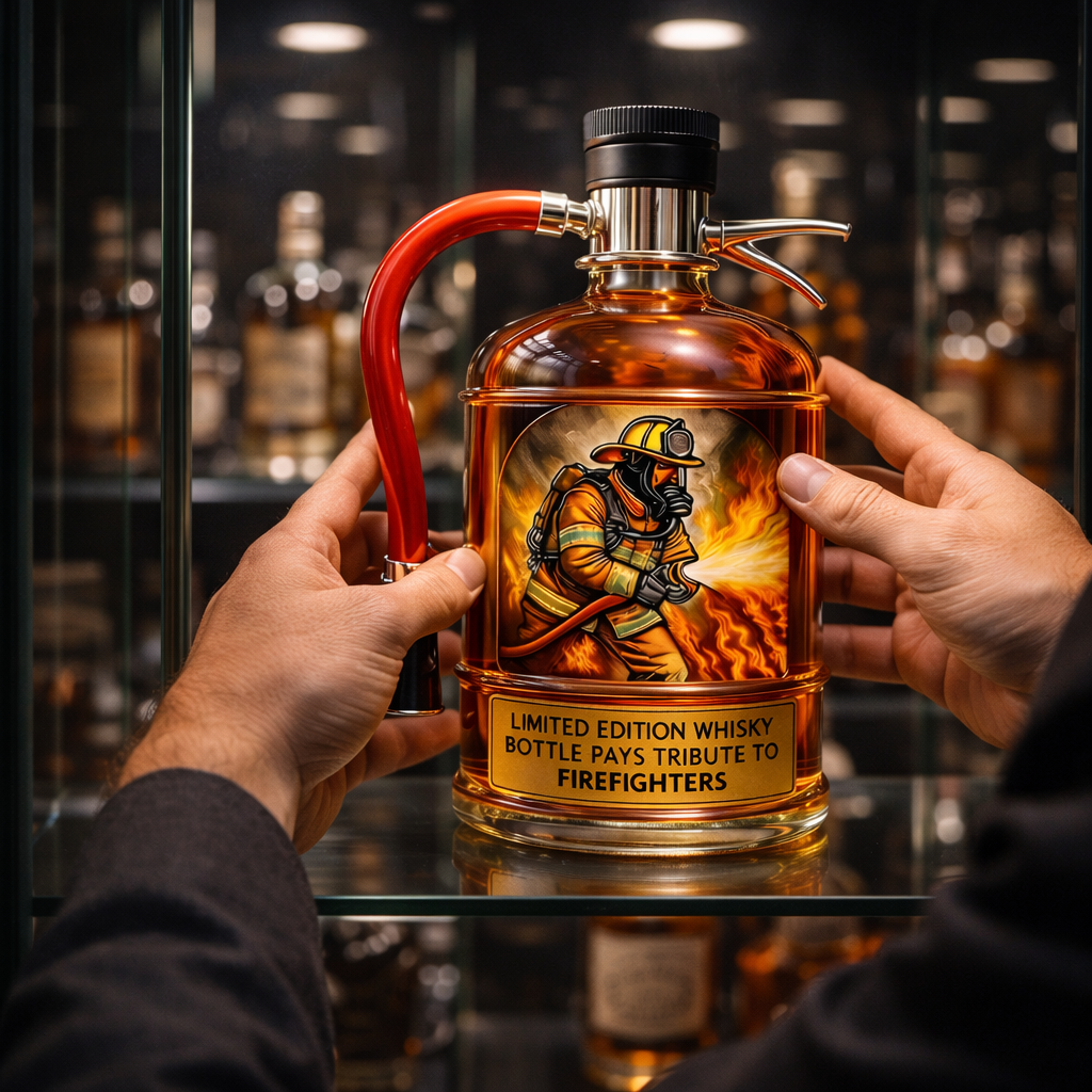 Decantador de whisky - Edición extintor