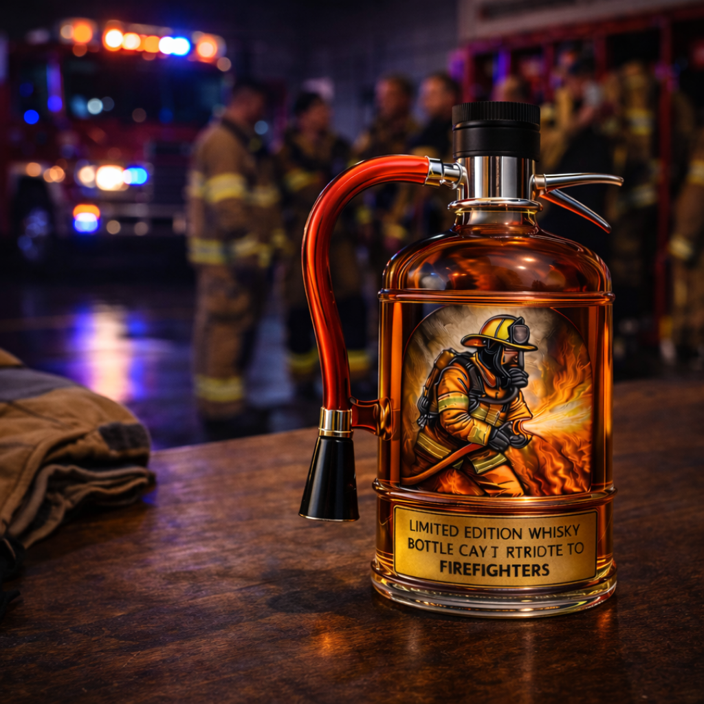 Decantador de whisky - Edición extintor