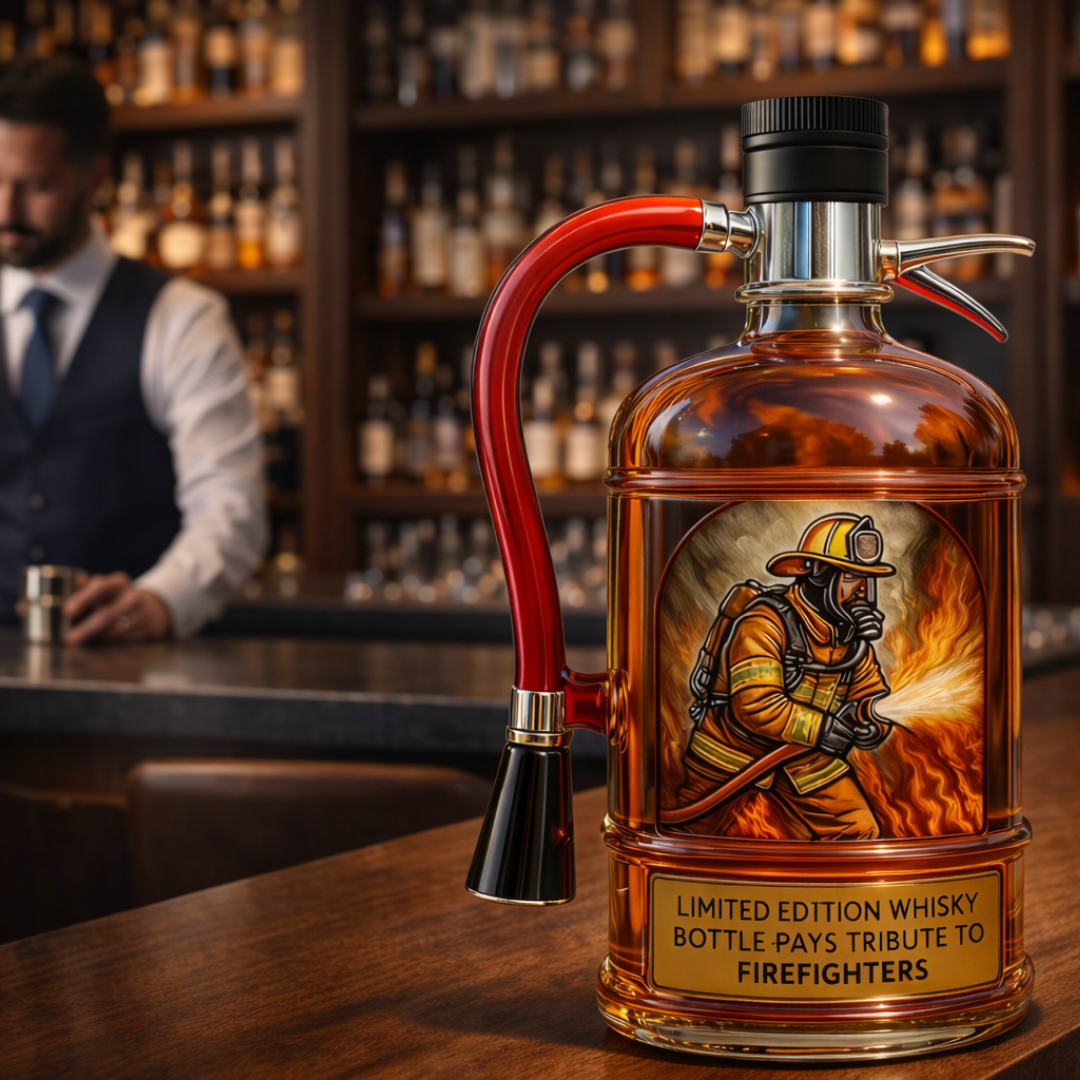Decantador de whisky - Edición extintor
