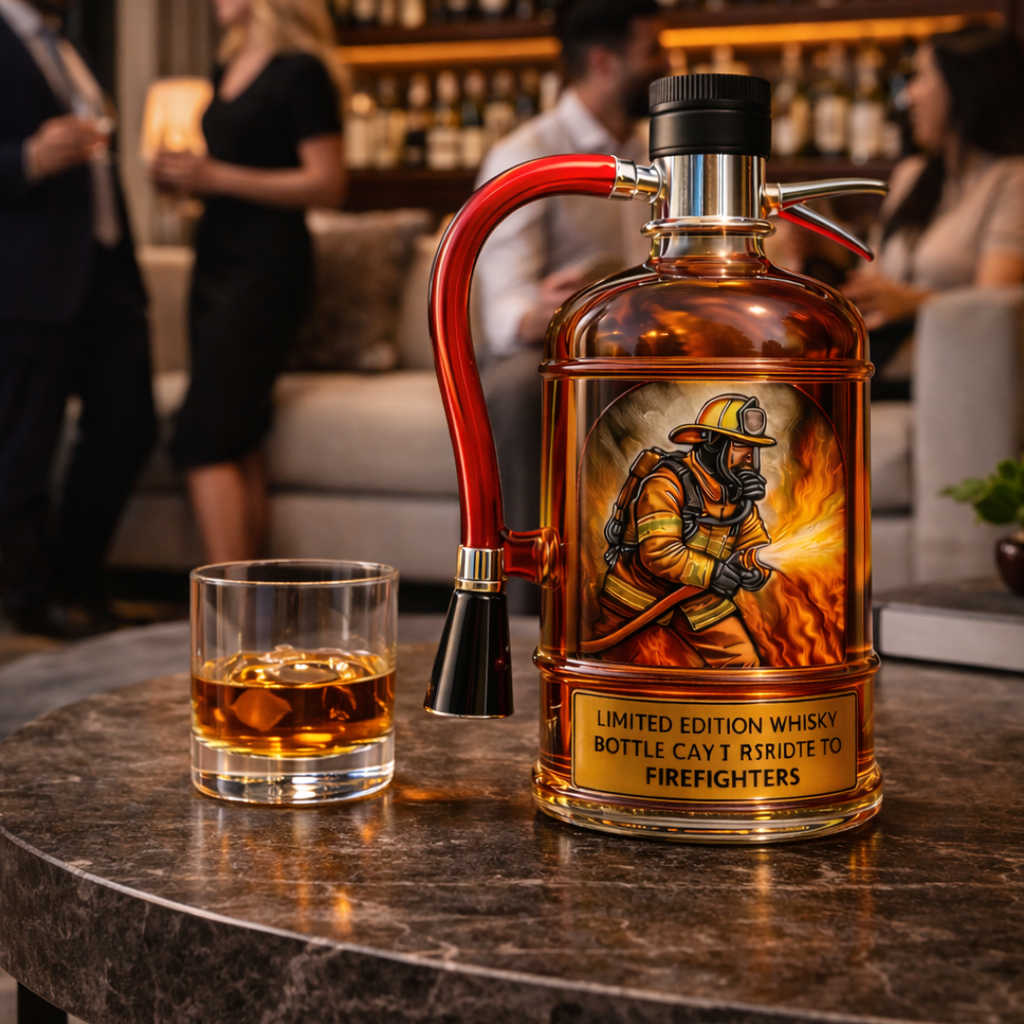 Decantador de whisky - Edición extintor