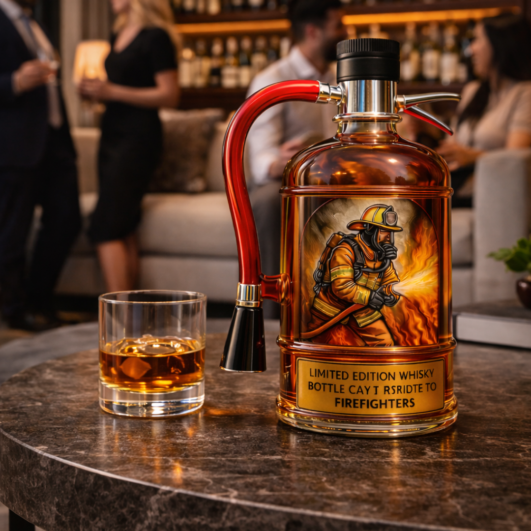 Decantador de whisky - Edición extintor