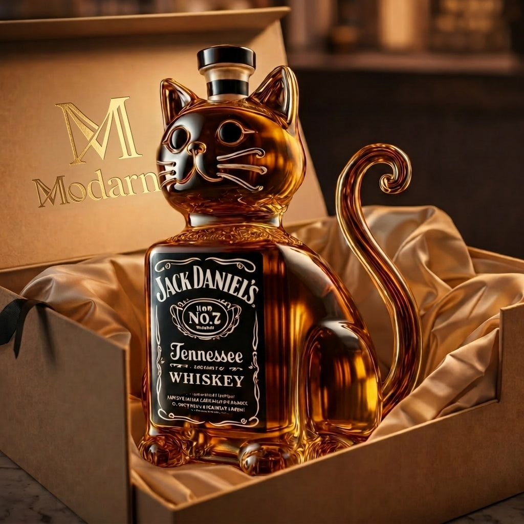 Decantador de whisky - Edición gatuna