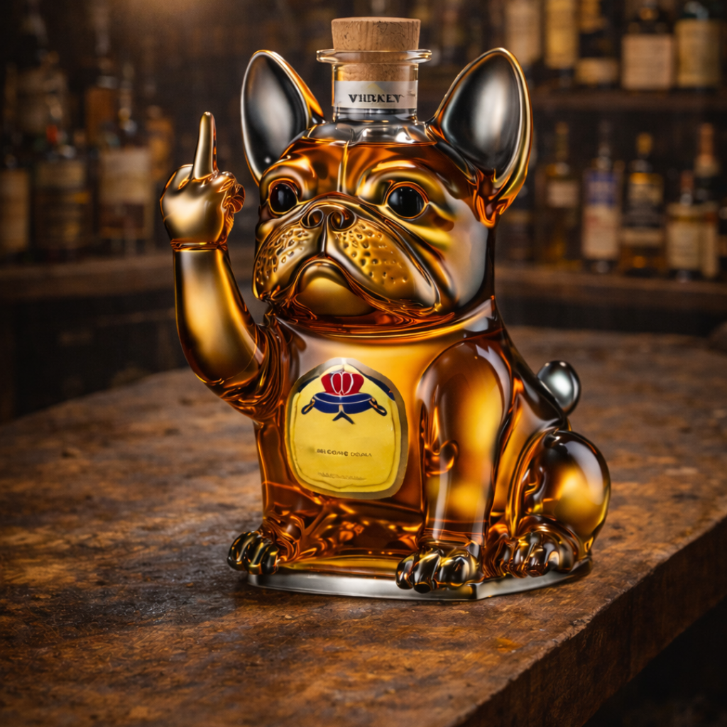 Decantador de whisky - edición canina