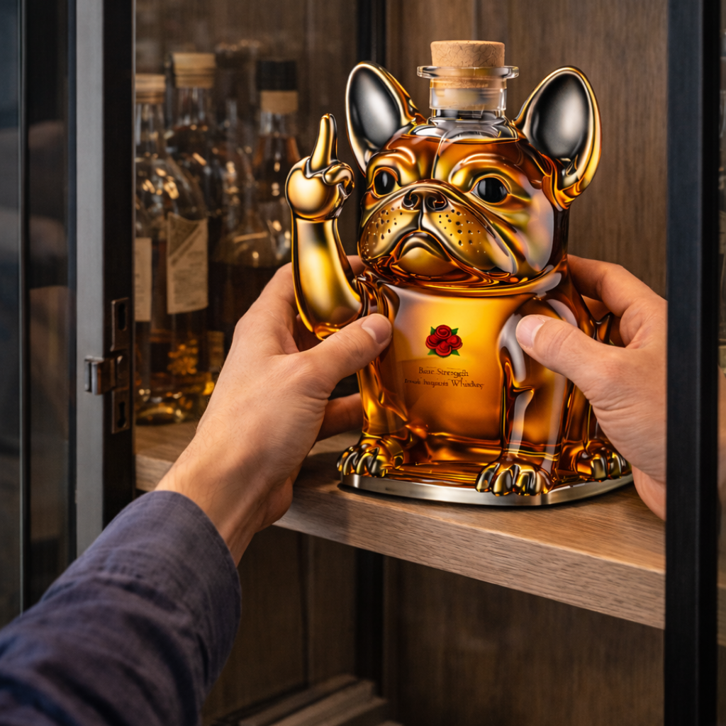 Decantador de whisky - edición canina