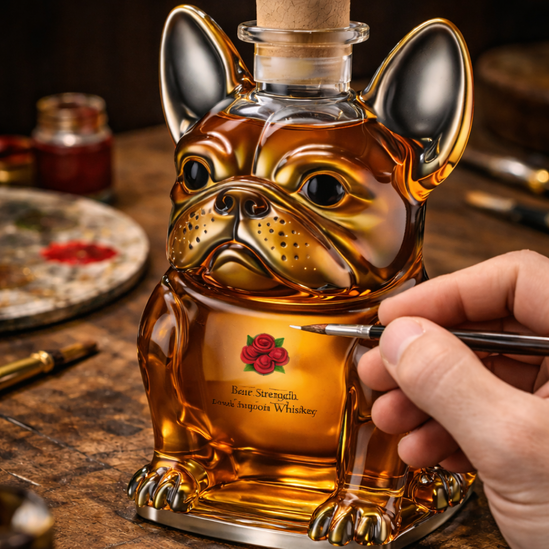 Decantador de whisky - edición canina
