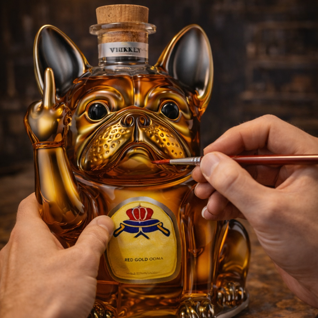 Decantador de whisky - edición canina