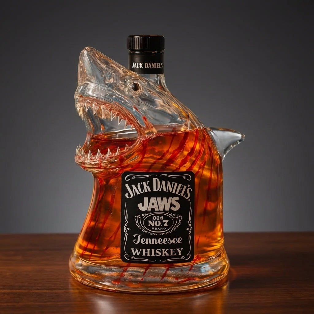 Decantador de whisky - Edición tiburón