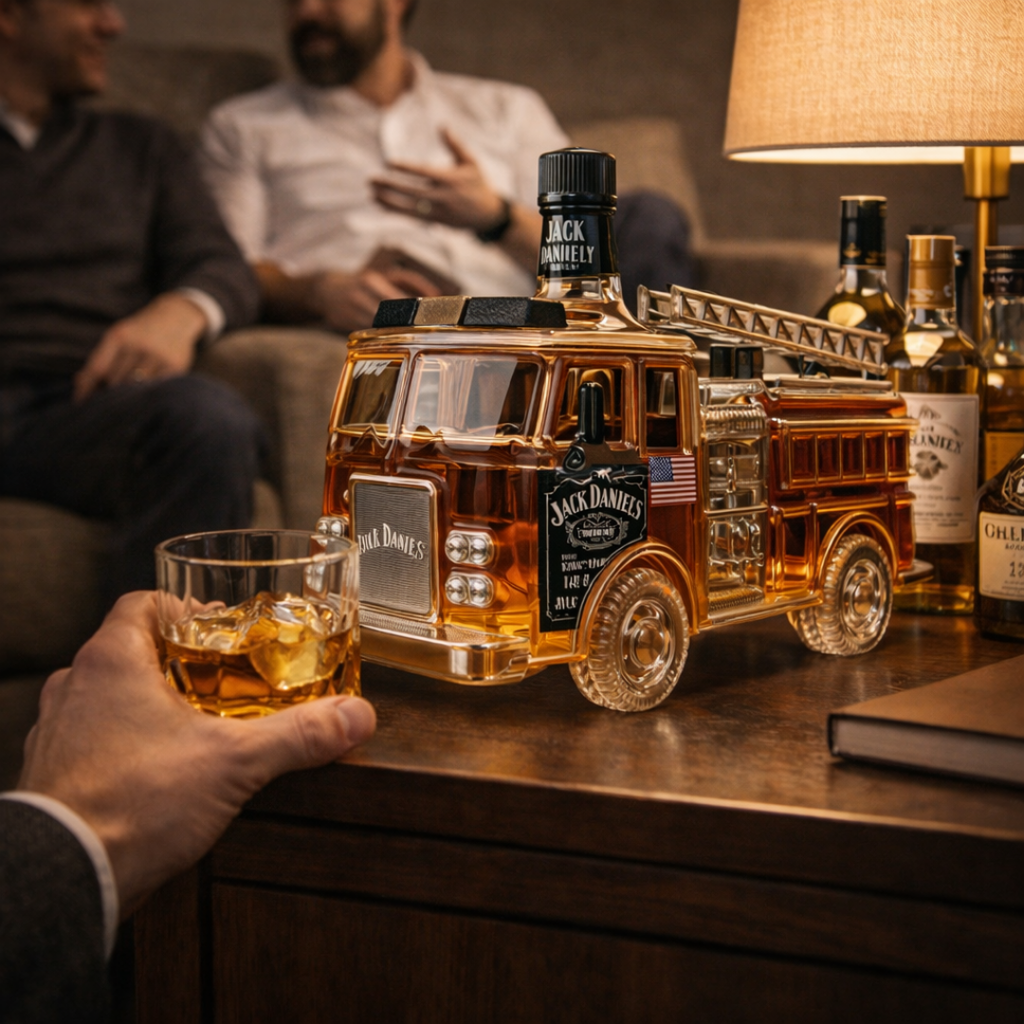 Decantador de whisky - Edición para bomberos