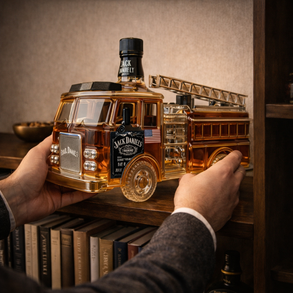 Decantador de whisky - Edición para bomberos