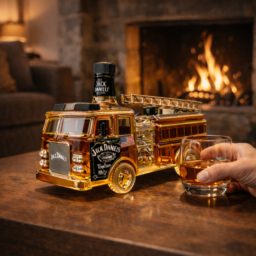 Decantador de whisky - Edición para bomberos