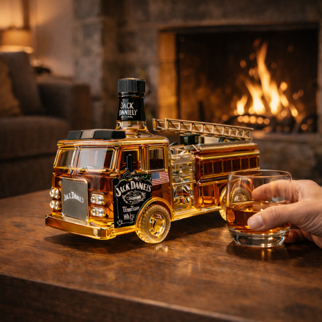 Decantador de whisky - Edición para bomberos