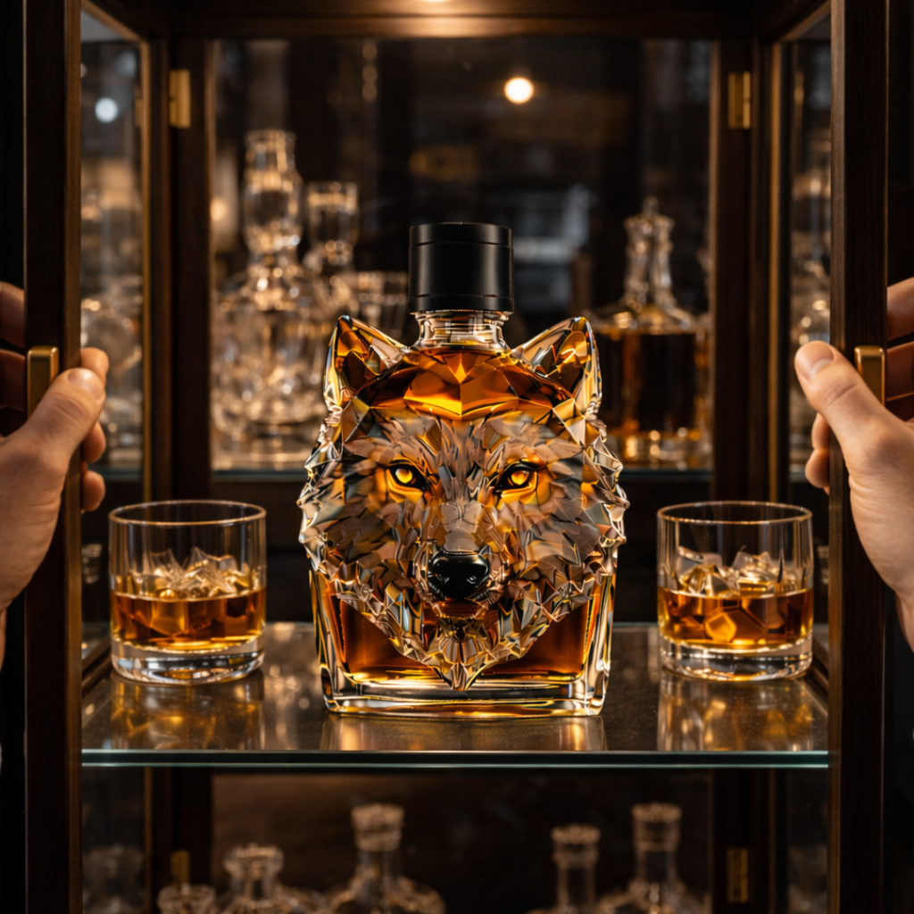 Decantador de whisky - Edición Lobo