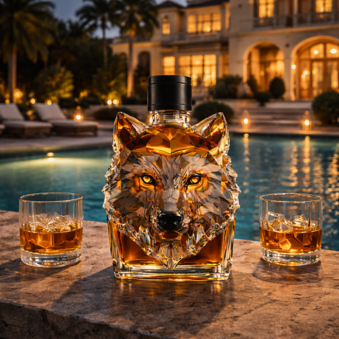 Decantador de whisky - Edición Lobo