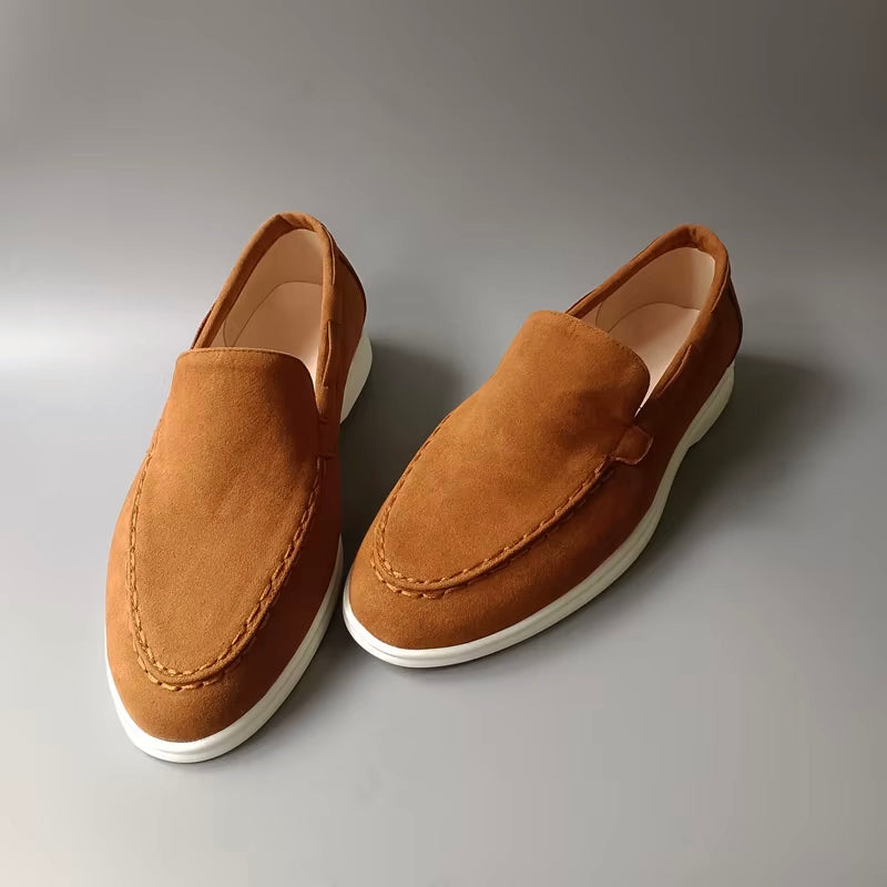 Mocasines de ante