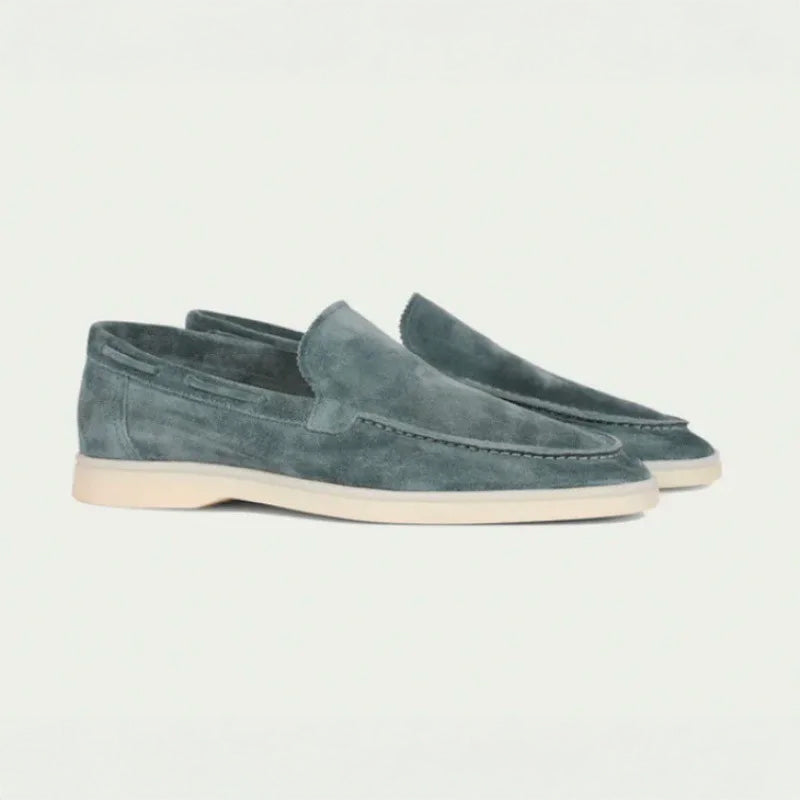 Mocasines de ante