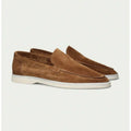 Mocasines de ante
