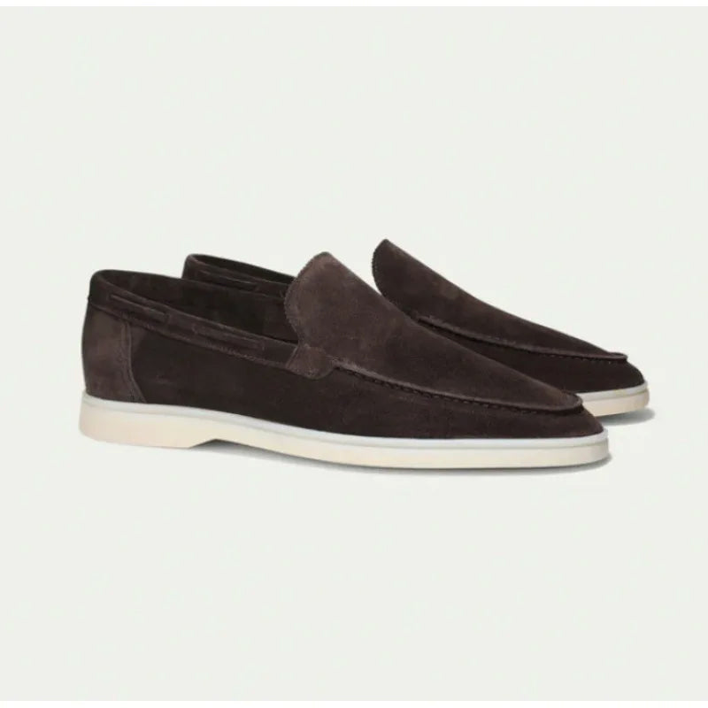 Mocasines de ante