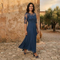 LOLA CASTELL | VESTIDO ELEGANTE DE GASA