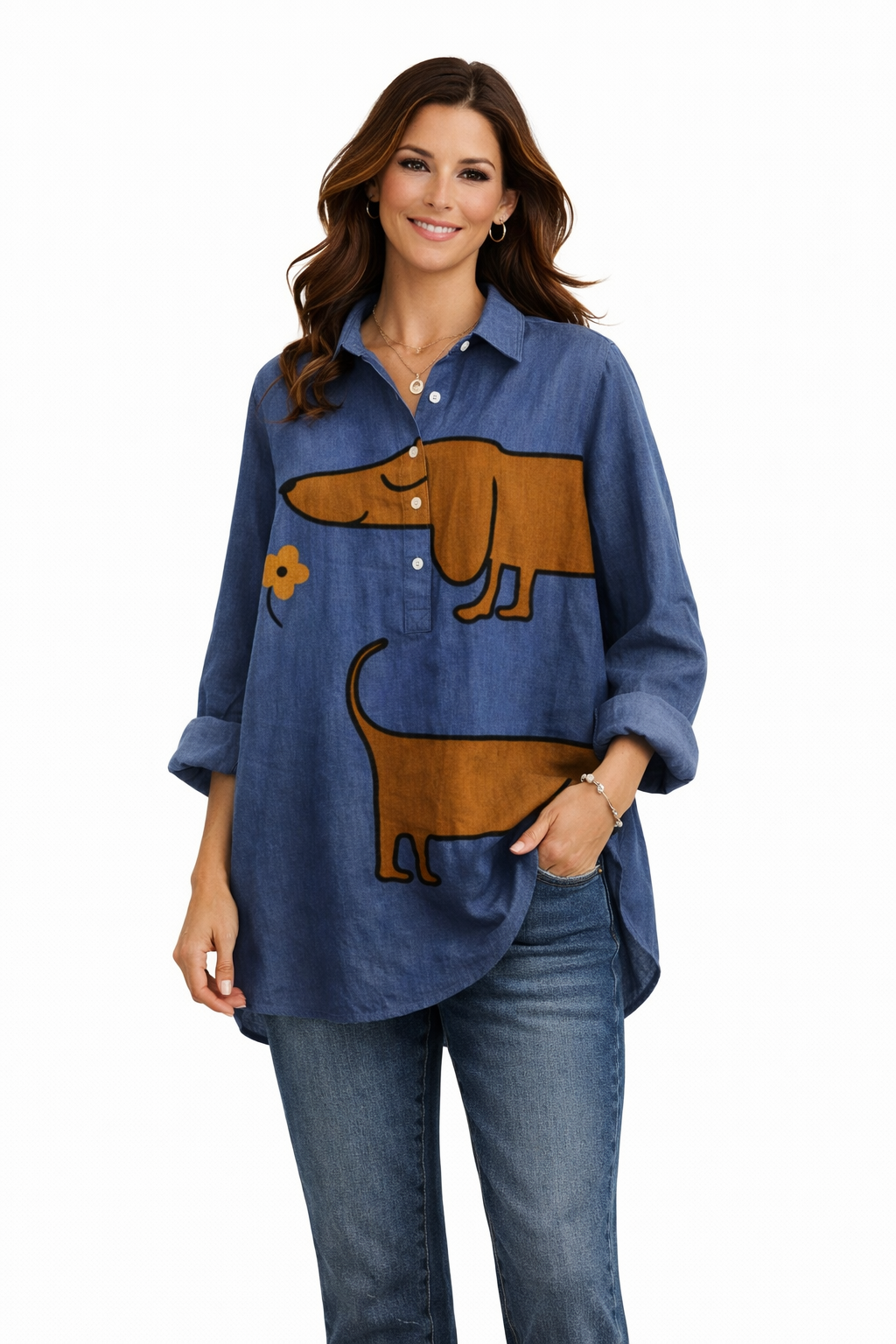 Pamela — Blusa de Lino
