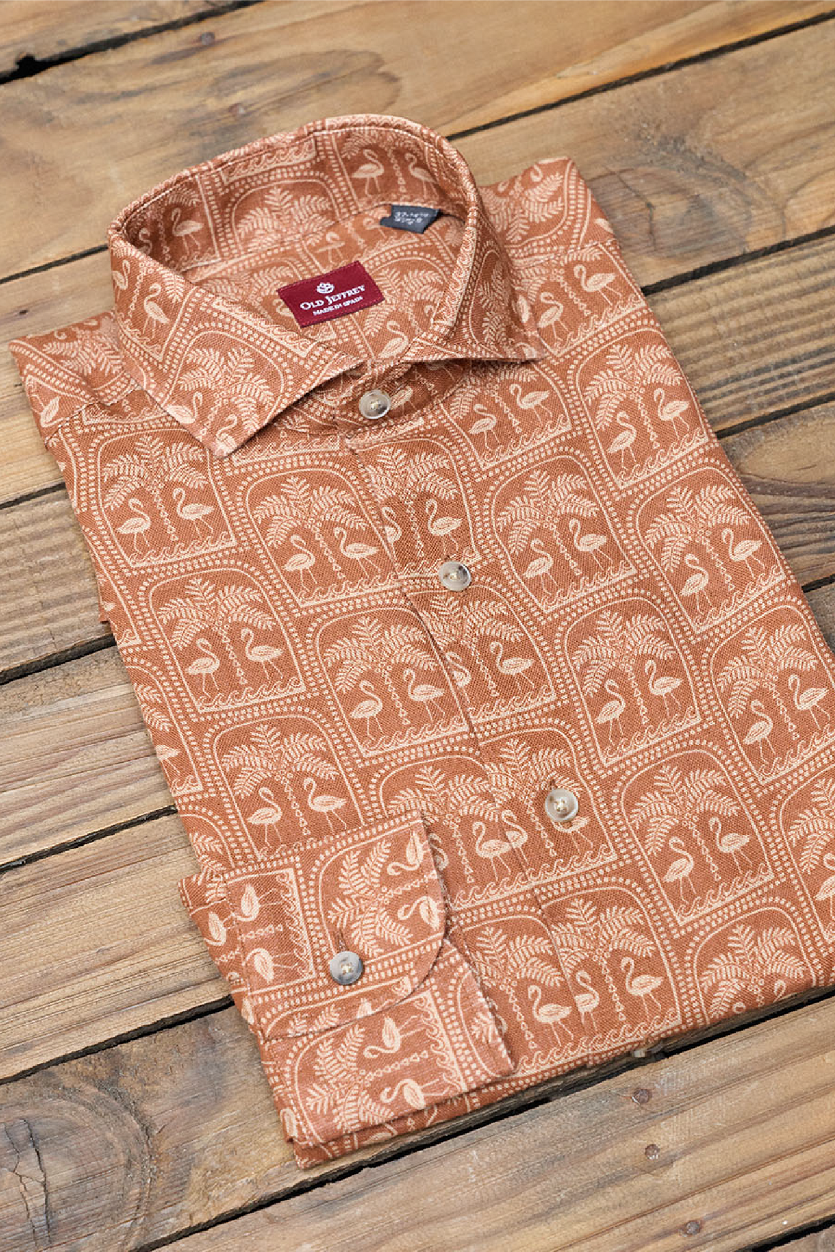 Camisa Lino Aloha Teja
