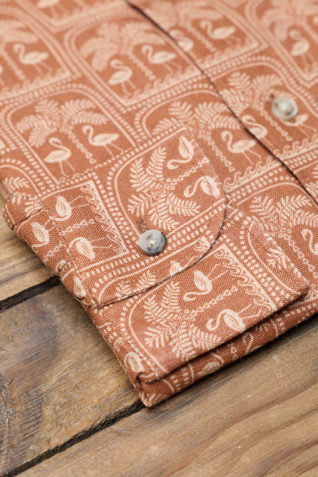 Camisa Lino Aloha Teja