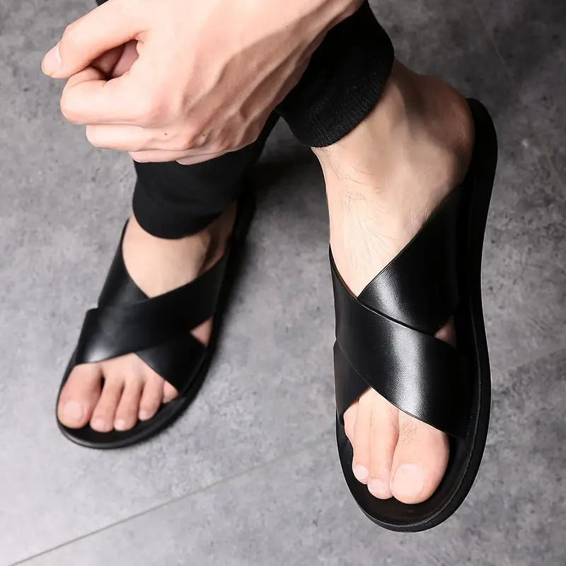 Elegantes sandalias de