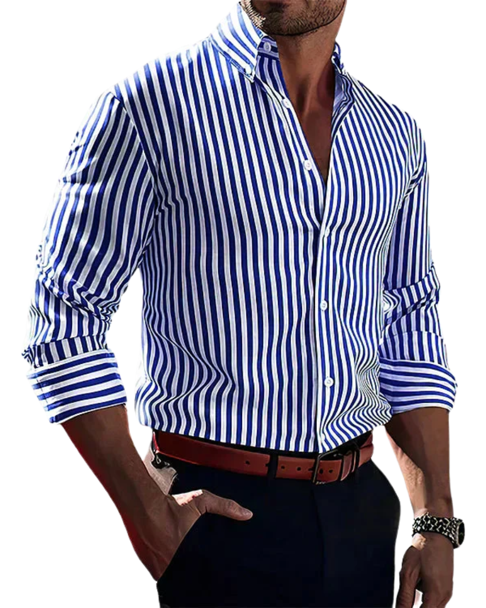 Elegante camisa de