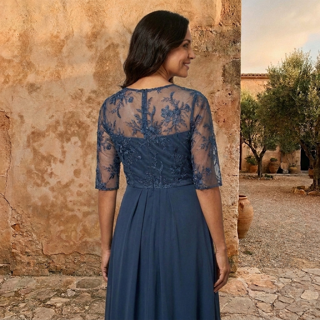 LOLA CASTELL | VESTIDO ELEGANTE DE GASA