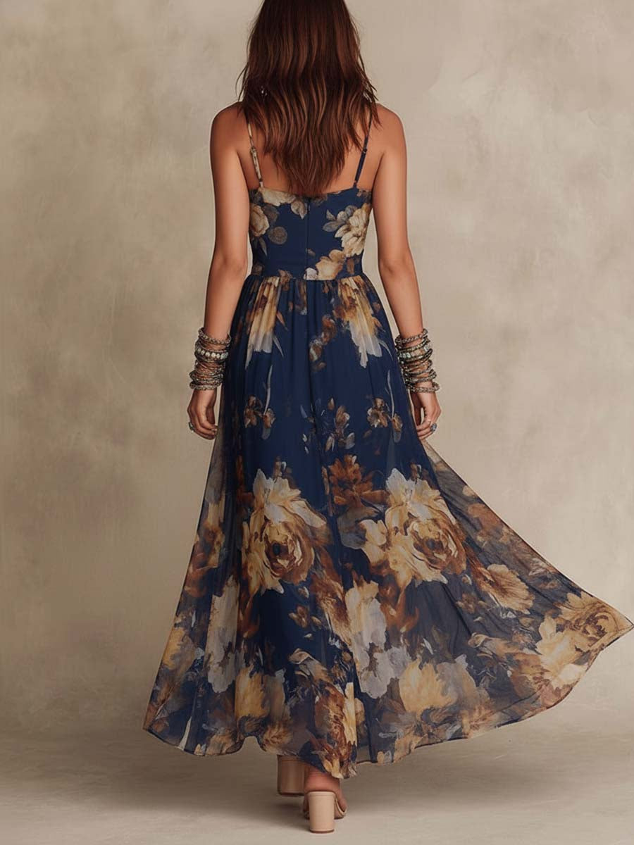 Rosa | Vestido maxi de
